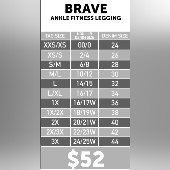 LuLaRoe Rise Brave line women's size 3X leggings black / camo side stripe NWOT - Picture 7 of 7